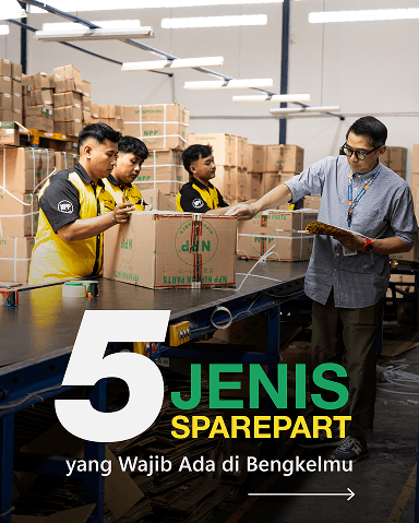 5 jenis sparepart